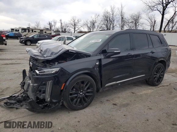 2020 Cadillac XT6 AWD Sport z VIN 1GYKPHRS2LZ129617, wystawiony jako Copart lot #87193304 z przebiegiem Nie podano mil oraz Szkoda całkowita • Salvage title. Historia ofert i sprzedaży dostępna na DreamBid. Obrazek 1.