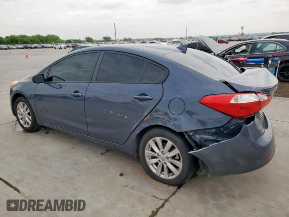 2014 Kia Forte LX with VIN KNAFX4A62E5219694, listed as a Copart auction lot 53436425 with 162,888 mi miles and Salvage Title. Bid and sale history available at carsss.com. Image 2.