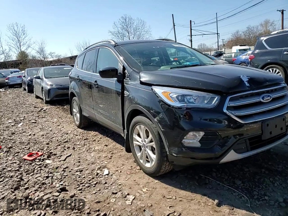 2017 Ford Escape SE with VIN 1FMCU9GD2HUD63690, listed as a Copart auction lot 47645275 with 66,735 mi miles and Salvage Title. Bid and sale history available at carsss.com. Image 12.