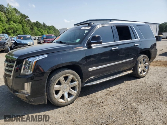 2018 Cadillac Escalade Luxury with VIN 1GYS3BKJ9JR253391, listed as a Copart auction lot 57658795 with Not provided miles and Salvage title. Bid and sale history available at DreamBid. Image 1.