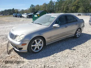 2007 Mercedes-Benz C 230 Sport with VIN WDBRF52H17E027757, listed as a Copart auction lot 49130015 with 122,907 mi miles and Salvage Title. Bid and sale history available at DreamBid. Image 1.