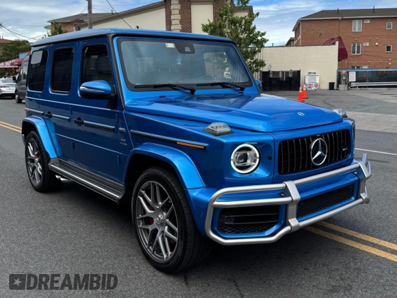 2022 Mercedes-Benz G 63 AMG z VIN W1NYC7HJ1NX437545, wystawiony jako Copart lot #66024305 z przebiegiem 9 650 mil mil oraz Czysty tytuł • Clean title. Historia ofert i sprzedaży dostępna na DreamBid. Obrazek 1.