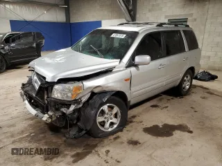 2006 Honda Pilot EX-L with VIN 2HKYF18636H507440, listed as a Copart auction lot 47067815 with Not Provided miles and Salvage Title. Bid and sale history available at DreamBid. Image 1.