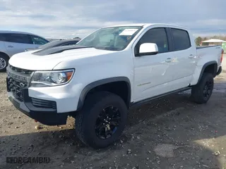 2021 Chevrolet Colorado 4WD ZR2 with VIN 1GCGTEEN8M1145178, listed as a IAAI auction lot 41249869 with 78,586 mi miles. Bid and sale history available at carsss.com. Image 19.