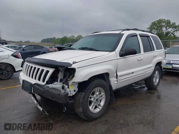 2000 Jeep Grand Cherokee Limited with VIN 1J4GW58N8YC336316, listed as a IAAI auction lot 42409398 with 168,230 mi miles and . Bid and sale history available at DreamBid. Image 2.