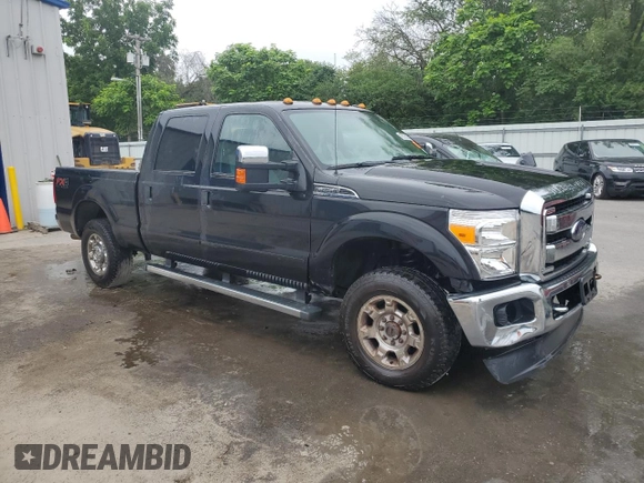 2012 Ford F-250 XL with VIN 1FT7W2B69CEB27556, listed as a Copart auction lot 62176985 with 171,669 mi miles and Salvage title. Bid and sale history available at DreamBid. Image 4.