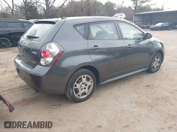 2009 Pontiac Vibe w/1SB with VIN 5Y2SP67059Z460115, listed as a IAAI auction lot 41480483 with 201,245 mi miles. Bid and sale history available at carsss.com. Image 4.