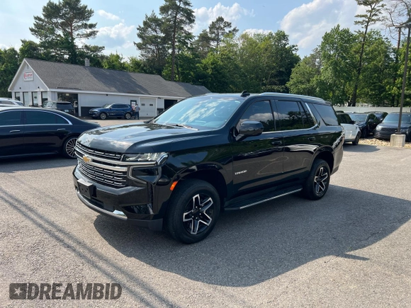 2021 Chevrolet Tahoe LT with VIN 1GNSCNKD1MR145117, listed as a Copart auction lot 60938695 with 34,709 mi miles and Clean title. Bid and sale history available at DreamBid. Image 2.