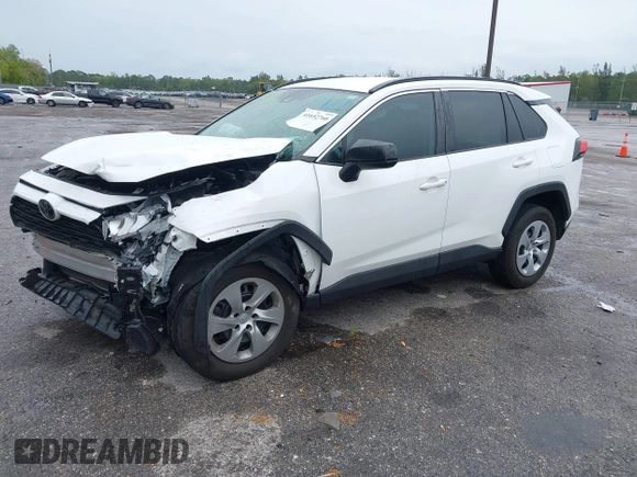 2020 Toyota RAV4 LE with VIN 2T3H1RFV5LC063734, listed as a IAAI auction lot 41652760 with 57,797 mi miles. Bid and sale history available at carsss.com. Image 17.