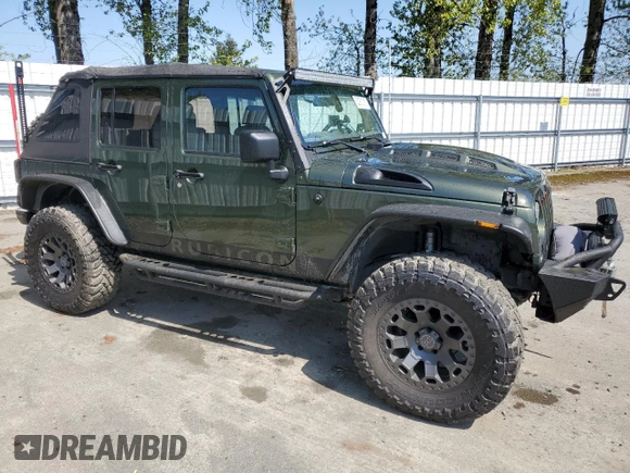 2008 Jeep Wrangler Unlimited Rubicon with VIN 1J4GA69148L591013, listed as a Copart auction lot 53931315 with 164,396 mi miles and Clean title. Bid and sale history available at DreamBid. Image 4.