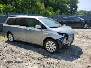 2016 Toyota Sienna LE with VIN 5TDJK3DC4GS138474, listed as a Copart auction lot 63862124 with 0 mi miles and Salvage Title. Bid and sale history available at carsss.com. Image 4.