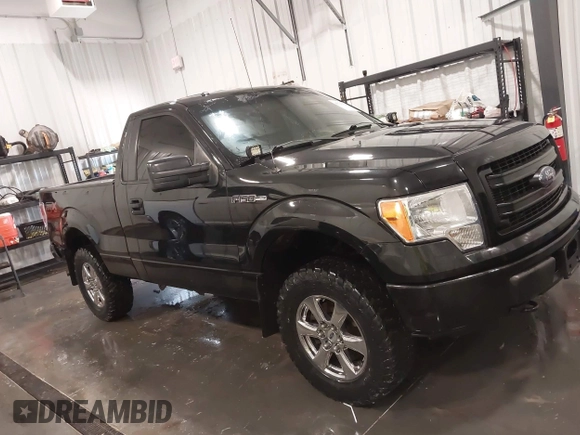 2014 Ford F-150 XL with VIN 1FTMF1EM8EFB34695, listed as a IAAI auction lot 41743020 with 129,749 mi miles. Bid and sale history available at carsss.com. Image 14.