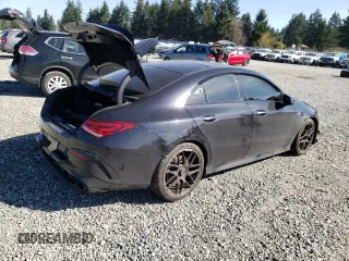2021 Mercedes-Benz CLA 45 AMG with VIN W1K5J5DB2MN196095, listed as a Copart auction lot 46981234 with 30,705 mi miles and . Bid and sale history available at DreamBid. Image 3.