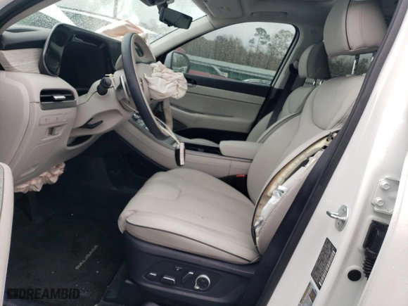 2024 Hyundai Palisade Calligraphy with VIN KM8R74GE6RU679916, listed as a Copart auction lot 84208924 with 0 mi miles and Salvage Title. Bid and sale history available at carsss.com. Image 7.