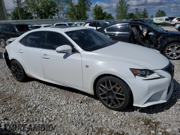 2014 Lexus IS 350 with VIN JTHCE1D28E5004306, listed as a Copart auction lot 56154185 with 169,907 mi miles and Clean title. Bid and sale history available at DreamBid. Image 4.