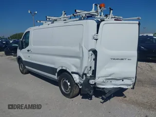 2018 Ford Transit with VIN 1FTYE1ZM0JKA39340, listed as a IAAI auction lot 41483588 with 91,512 mi miles and . Bid and sale history available at DreamBid. Image 3.
