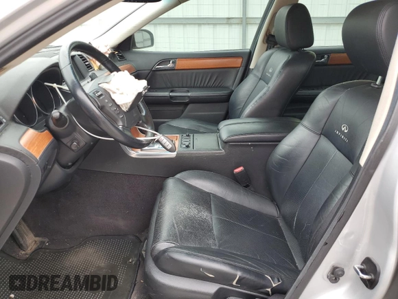 2007 Infiniti M x с VIN JNKAY01F67M454271, выставлен на аукционе Copart как лот 57674135 с пробегом 170 171 миль миль и Списание • Salvage title. История ставок и продаж доступна на DreamBid. Изображение 7.