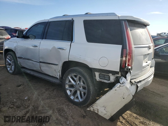 2019 Cadillac Escalade Luxury z VIN 1GYS4BKJ4KR154475, wystawiony jako Copart lot #42383925 z przebiegiem 79 043 mil mil oraz Szkody całkowita. Historia ofert i sprzedaży dostępna na DreamBid. Obrazek 2.