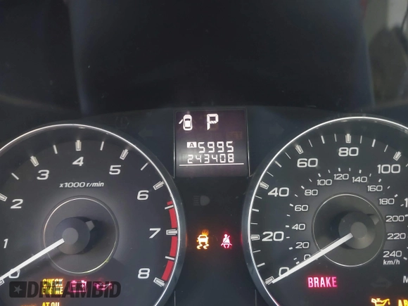 2012 Subaru Outback Prem with VIN 4S4BRBGC5C3302599, listed as a IAAI auction lot 42627075 with 243,408 mi miles and . Bid and sale history available at DreamBid. Image 7.