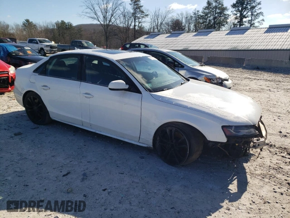 2012 Audi S4 Prestige with VIN WAUKGAFL3CA115926, listed as a Copart auction lot 81785794 with 126,048 mi miles and Clean Title. Bid and sale history available at carsss.com. Image 4.