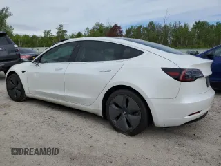 2020 Tesla Model 3 Long Range z VIN 5YJ3E1EB9LF801059, wystawiony jako Copart lot #58312495 z przebiegiem Nie podano mil oraz Szkoda całkowita • Salvage title. Historia ofert i sprzedaży dostępna na DreamBid. Obrazek 2.