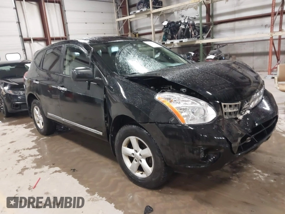 2012 Nissan Rogue S with VIN JN8AS5MV8CW701036, listed as a IAAI auction lot 41948000 with 155,989 mi miles and . Bid and sale history available at DreamBid. Image 1.