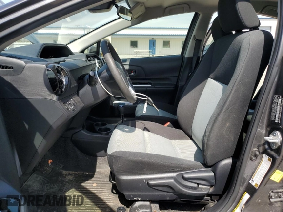 2017 Toyota Prius One with VIN JTDKDTB33H1592019, listed as a Copart auction lot 49710325 with 80,861 mi miles and Salvage Title. Bid and sale history available at carsss.com. Image 7.