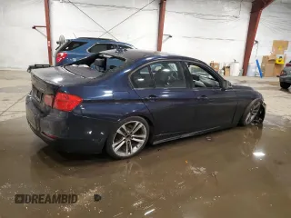 2013 BMW 3 Series 328i xDrive with VIN WBA3B3C54DJ976750, listed as a Copart auction lot 87681595 with Not Provided miles and Salvage Title. Bid and sale history available at carsss.com. Image 3.