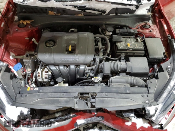 2022 Kia Forte LXS with VIN 3KPF24AD9NE495407, listed as a Copart auction lot 87884885 with 16,109 mi miles and Salvage Title. Bid and sale history available at carsss.com. Image 12.