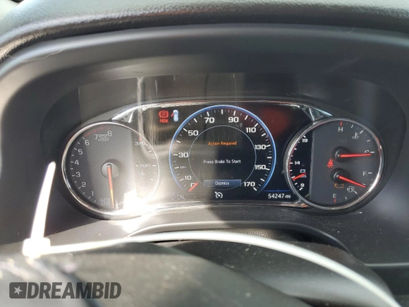2021 GMC Acadia SLT with VIN 1GKKNML44MZ171033, listed as a Copart auction lot 74453874 with 54,247 mi miles and Non Repairable. Bid and sale history available at DreamBid. Image 9.