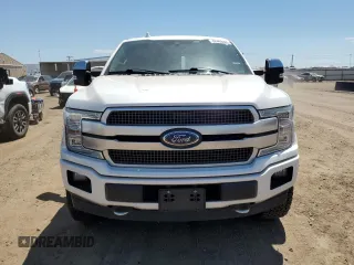 2018 Ford F-150 XL with VIN 1FTFW1E18JFC54246, listed as a Copart auction lot 60468305 with 89,814 mi miles and Salvage title. Bid and sale history available at DreamBid. Image 5.