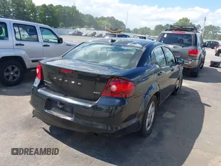 2013 Dodge Avenger SXT with VIN 1C3CDZCB0DN548161, listed as a IAAI auction lot 42780346 with 117,493 mi miles and . Bid and sale history available at DreamBid. Image 4.