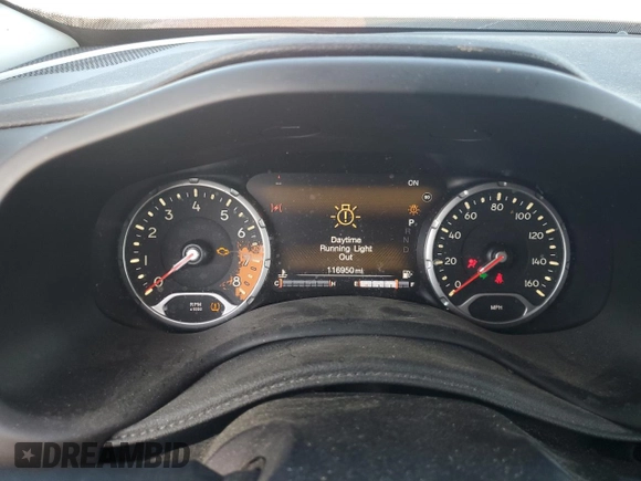 2016 Jeep Renegade Trailhawk with VIN ZACCJBCT5GPD16946, listed as a Copart auction lot 58856285 with Not provided miles and Salvage title. Bid and sale history available at DreamBid. Image 9.