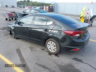 2019 Hyundai Elantra SE with VIN 5NPD74LF8KH477320, listed as a IAAI auction lot 41929771 with 51,395 mi miles and . Bid and sale history available at DreamBid. Image 3.