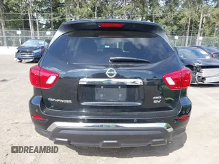 2019 Nissan Pathfinder SV with VIN 5N1DR2MM4KC579118, listed as a IAAI auction lot 42147973 with 64,597 mi miles. Bid and sale history available at carsss.com. Image 16.