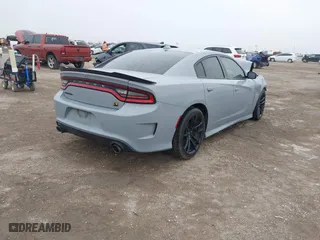 2020 Dodge Charger Scat Pack Widebody with VIN 2C3CDXGJ8LH216563, listed as a IAAI auction lot 41502637 with 1 mi miles. Bid and sale history available at carsss.com. Image 4.