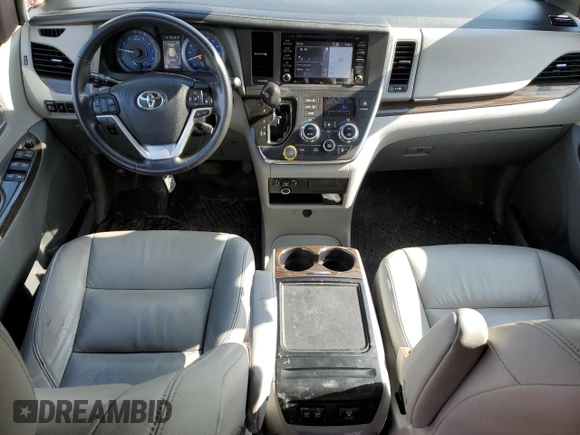 2018 Toyota Sienna XLE with VIN 5TDDZ3DC8JS189296, listed as a Copart auction lot 49656255 with 161,403 mi miles and Salvage Title. Bid and sale history available at carsss.com. Image 8.