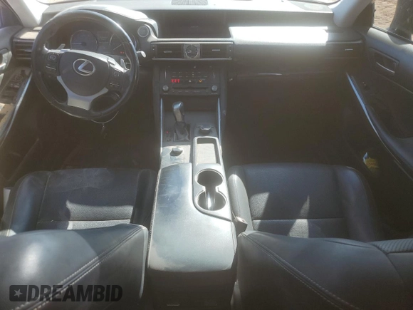 2017 Lexus IS 200t z VIN JTHBA1D24H5045236, wystawiony jako Copart lot #52463165 z przebiegiem 80 430 mil mil oraz Szkoda całkowita • Salvage title. Historia ofert i sprzedaży dostępna na DreamBid. Obrazek 8.