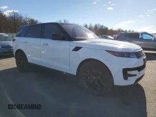 2023 Land Rover Range Rover Sport SE with VIN SAL1P9EUXPA111636, listed as a Copart auction lot 80223264 with 24,414 mi miles and Salvage Title. Bid and sale history available at DreamBid. Image 4.