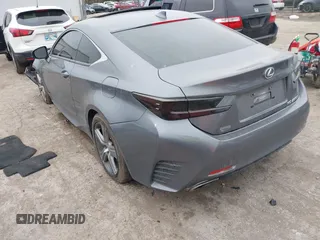 2016 Lexus RC 200t F Sport with VIN JTHHA5BC8G5000263, listed as a IAAI auction lot 41709340 with 85,310 mi miles and . Bid and sale history available at DreamBid. Image 3.