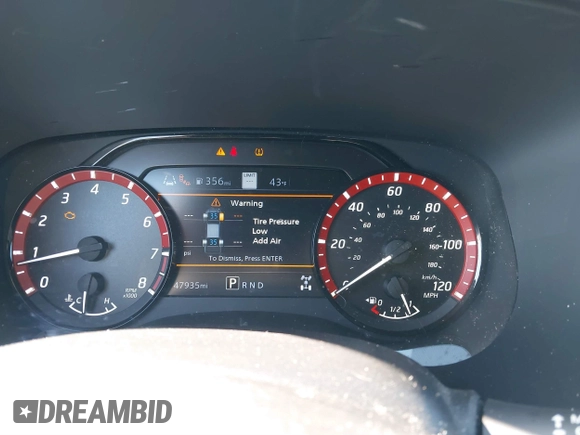 2022 Nissan Frontier SV with VIN 1N6ED1EKXNN666736, listed as a IAAI auction lot 41654456 with 47,935 mi miles and . Bid and sale history available at DreamBid. Image 7.