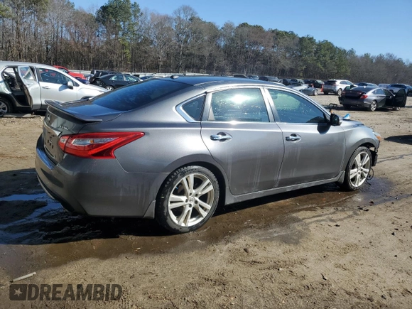 2017 Nissan Altima SL with VIN 1N4BL3AP8HC132372, listed as a Copart auction lot 43063315 with 114,862 mi miles and Salvage title. Bid and sale history available at DreamBid. Image 3.