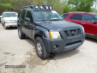 2007 Nissan Xterra SE with VIN 5N1AN08U77C544349, listed as a IAAI auction lot 41940578 with 239,951 mi miles and . Bid and sale history available at DreamBid. Image 1.