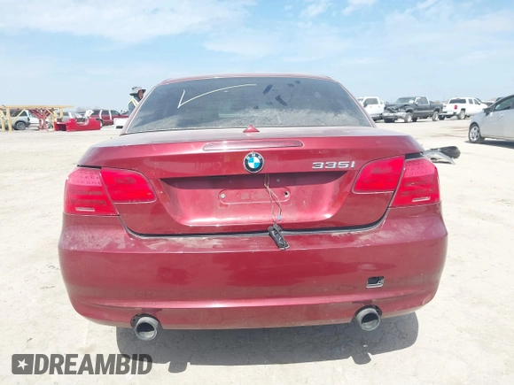 2011 BMW 3 Series 335i with VIN WBADX7C52BE261047, listed as a IAAI auction lot 41740740 with 72,000 mi miles and . Bid and sale history available at DreamBid. Image 16.