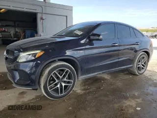 2019 Mercedes-Benz GLE 43 AMG z VIN 4JGED6EB6KA152848, wystawiony jako Copart lot #58237265 z przebiegiem 80 833 mil mil oraz Szkoda całkowita • Salvage title. Historia ofert i sprzedaży dostępna na DreamBid. Obrazek 1.