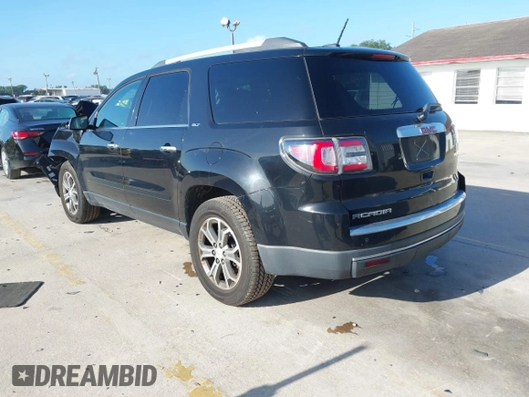 2016 GMC Acadia SLT with VIN 1GKKRSKD8GJ266644, listed as a IAAI auction lot 41949480 with 119,154 mi miles. Bid and sale history available at carsss.com. Image 3.