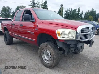 2006 Dodge 1500 SLT with VIN 1D7HU18216J121020, listed as a IAAI auction lot 42692057 with 227,153 mi miles and . Bid and sale history available at DreamBid. Image 1.
