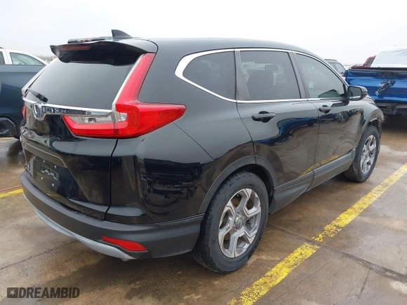2019 Honda CR-V EX with VIN 7FARW1H54KE028680, listed as a IAAI auction lot 41364127 with 54,563 mi miles. Bid and sale history available at carsss.com. Image 4.