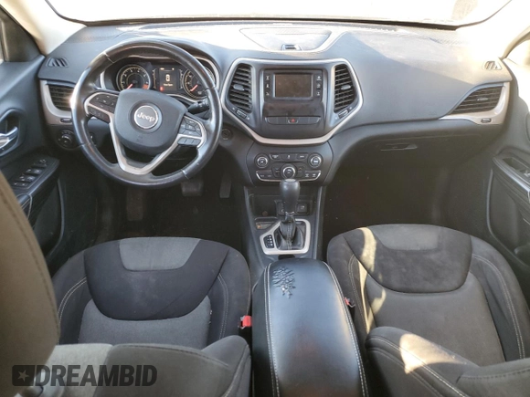 2014 Jeep Cherokee Latitude with VIN 1C4PJLCB5EW225528, listed as a Copart auction lot 41489995 with 172,391 mi miles and Salvage Title. Bid and sale history available at carsss.com. Image 8.