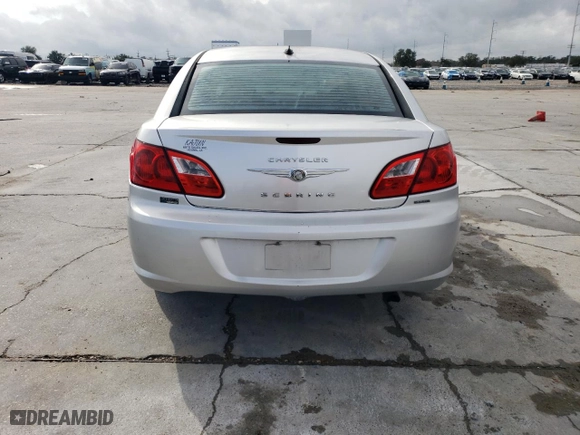 2009 Chrysler Sebring Touring *Ltd Avail* with VIN 1C3LC56D09N513152, listed as a Copart auction lot 86615794 with 129,662 mi miles and Salvage Title. Bid and sale history available at carsss.com. Image 6.